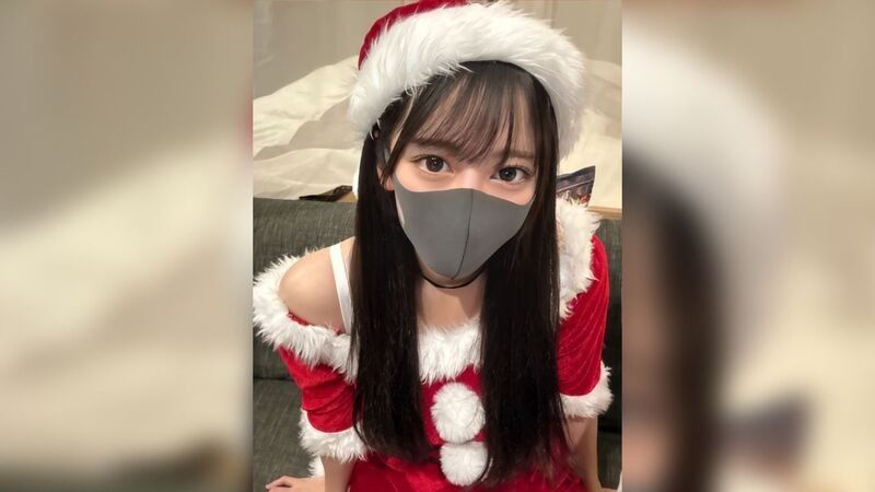 【史上最高奇蹟美女登場！】F罩杯由愛醬穿聖誕裝大量顏射！今年最棒的聖誕禮物！