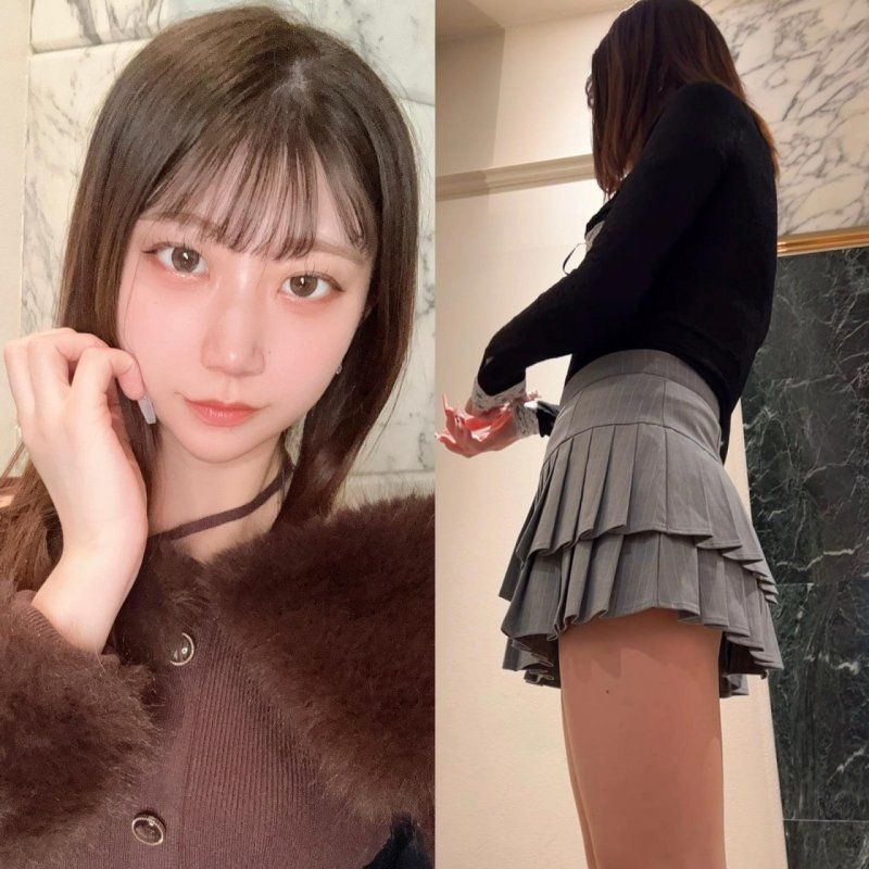 【無碼・露臉】170cm的黑髮波波頭。冷酷氛圍的高挑纖細美女無剪輯拍攝